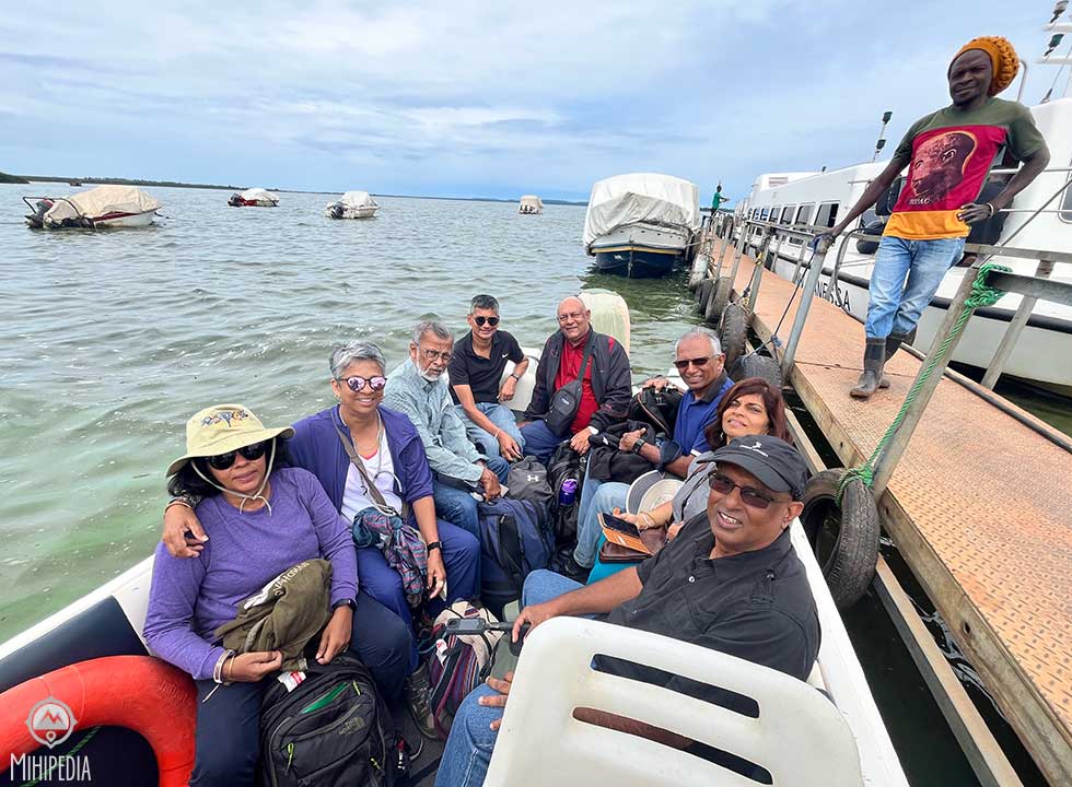 Shoreline of Lake Victoria at Tilapia Lodge, Uganda