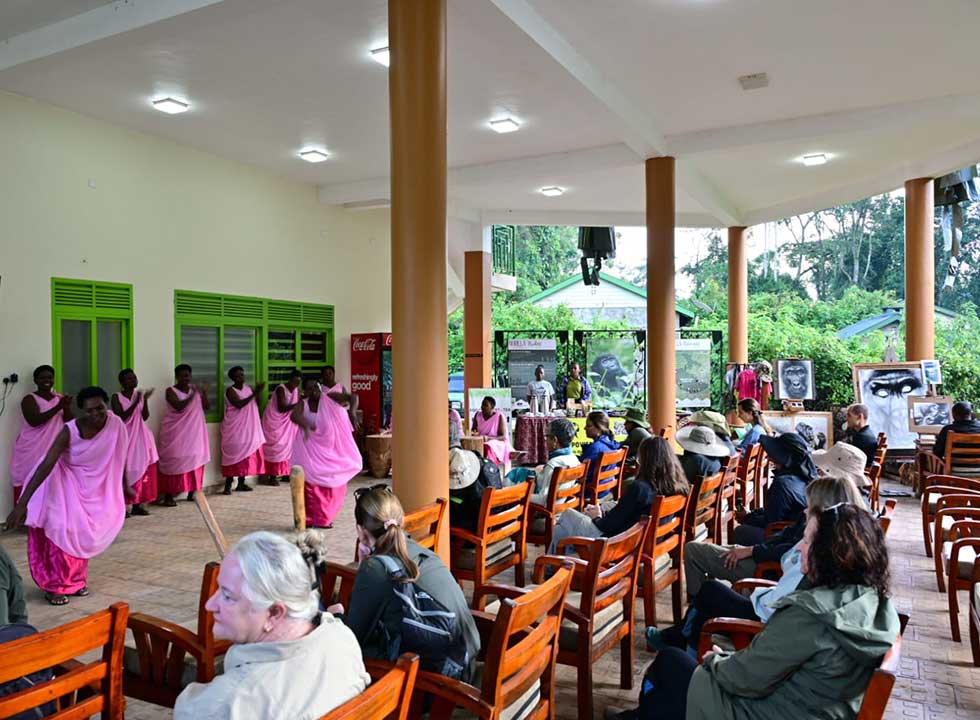 Experience the vibrant rhythms of the Batwa people—guardians of Uganda's ancient forest heritage.