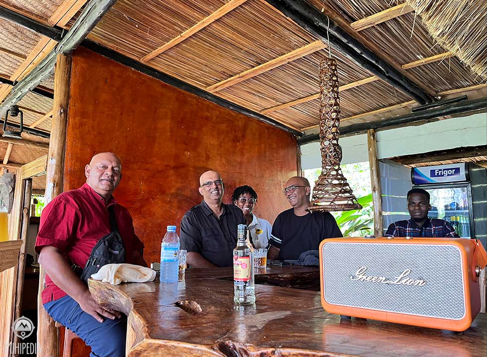 Tilapia Lodge on the shores of Lake Victoria, Uganda